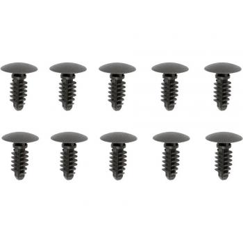 Clip ROMIX C10147, 10 Piezas, Listón de Oficina, Material Plástico Resistente, Diseño Ergonomico, Colores Variados