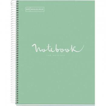 Cuaderno Profesional Rayado Miquel Rius Emotions Menta 120 hojas Tapa extradura 5 A4
