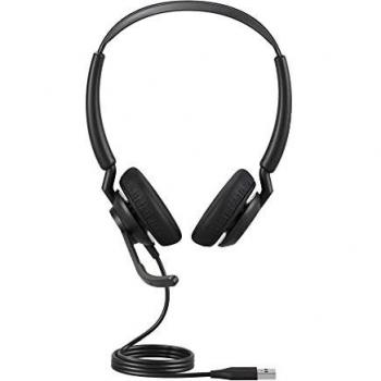 Jabra Engage 50 II USB-A UC Stereo Auriculares Alámbricos Diadema Oficina/Centro de llamadas Negro