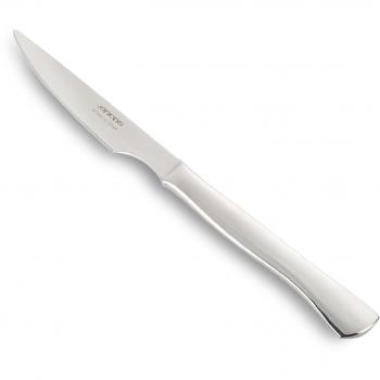 Cuchillo chuletero de 110 mm con filo liso - Monoblock de acero inoxidable