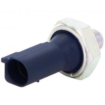 Interruptor de presión de aceite HELLA 6ZL 008 280-041 para AUDI, VW y FORD - 12V, un polo, forma ovalada, contacto ruptor, color azul