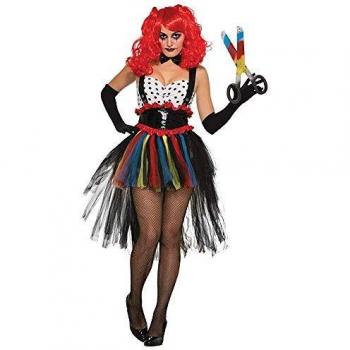Forum Novelties 76975 mal mujer disfraz de payaso