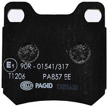 Juego de pastillas de freno HELLA 8DB 355 009-041 para Opel Omega y Saab 9-5, sin indicador de desgaste