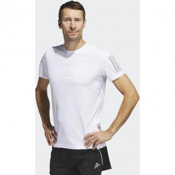 Adidas Run for the Oceans Men's Short Sleeve T-Shirt - White, Size L