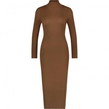 Steve Madden Astrid Long Sleeve Women's Dress in Brown