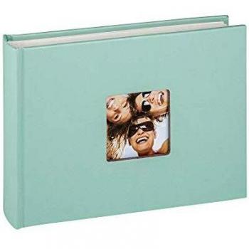 Álbum de fotos Walther Design Fun con recorte para foto, color Beige (crema), 22 x 16 cm