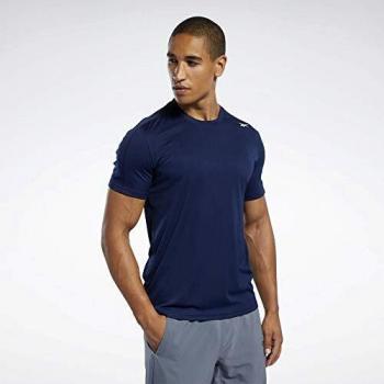 Reebok Wor Comm SS Tech tee Camiseta, Hombre, Maruni, 2XL