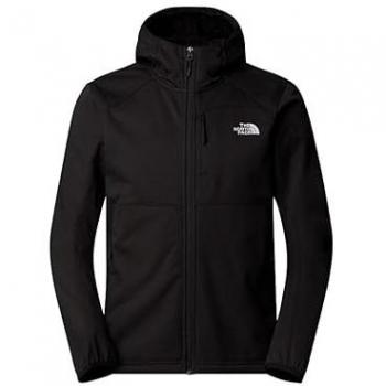 Chaqueta Softshell con Capucha The North Face Quest WindWall negra puro - XXL