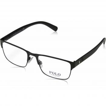 Ralph Lauren Polo 0PH1175, Monturas de Gafas para Hombre, Matte Black, 54