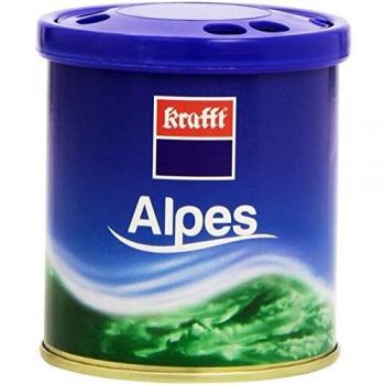 Krafft 17392 Ambientador Lata de Alpes, Azul, 60 ml