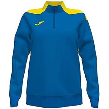 Sudadera de fútbol Joma Championship VI mujer royal amarillo