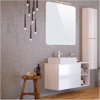 Revestimiento de paredes WellHome Aqua Granito Baalbek, caja 9 lamas, 1,62 m², paneles de 600 x 300 x 4 mm