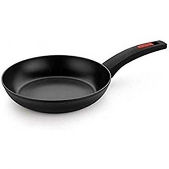Monix Titan Full Induction Sartén, Aluminio Forjado con Antiadherente reforzadas con Titanio, Negro, 26 cm