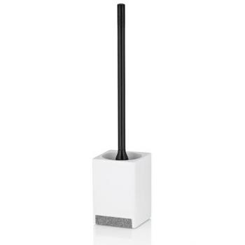 Set de WC Cube Blanco Mate y Aspecto Piedra Kela