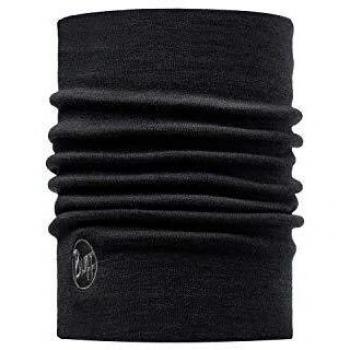 Buff Heavyweight Merino Wool Tubular SOLID BLACK Unisex 0