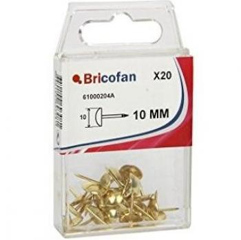 Cofan 61000204A Tachuelas, 10 mm, Set de 20 Piezas