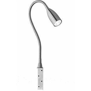 Lámpara de pared LED Sten con control por gestos, atenuable, 5W, 3000K, color níquel mate
