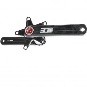 rotor 3D + Platos y bielas, 172,5-Bcd110x5, Unisex, Negro