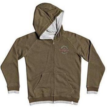 Quiksilver - Sudadera con Capucha y Cremallera - Niños 8-16 - Verde