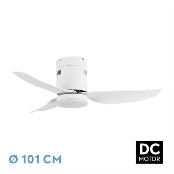 Ventilador DC Borax 20W Blanco 3 Aspas