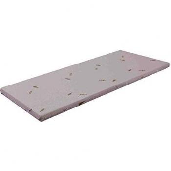 Miasuite Topper H3 Topper viscoelástico 80x190x3 cm, Tejido Aloe Vera, Sobrecolchon de Espuma con Memoria - Funda Extraíble y Lavable