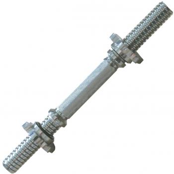 Tunturi-Fitness 14TUSCL110 Tunturi Barra de Mancuernas, 36 cm, Tornillo