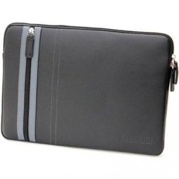COOL BANANAS SmartGuy bolsa de cuero. Funda Apple Macbook Air 13. MacBook Pro 13 y MacBook Pro Retina 13 pulgadas - color negro