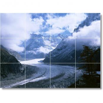 Invierno amstrong matalan Tile Mural w018. 18 x 60,96 cm con
