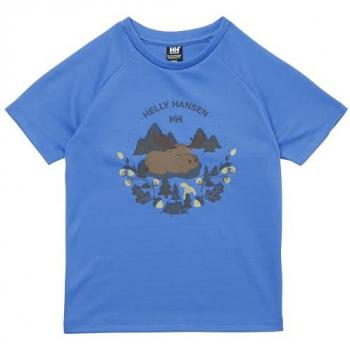 Camiseta de niños Helly Hansen K Marka, corta de manga, 5 años