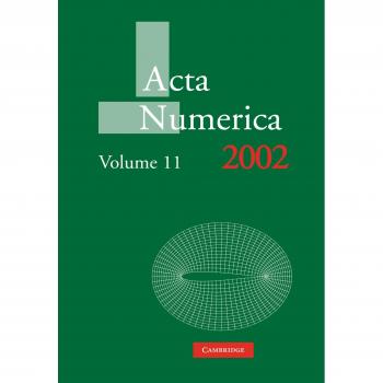 Acta Numérica 2002: Volumen 11 - Edición en Rústica, Cambridge