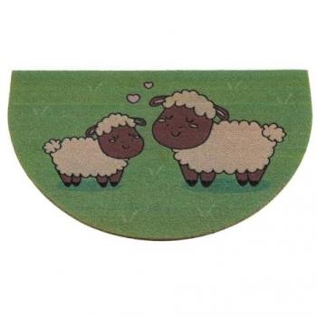Felpudo Versa Oveja Termoplástico Fibra de Coco 25 x 5 x 75 cm