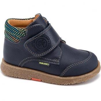 Botines de niño Pablosky 506723 en color Azul Marino