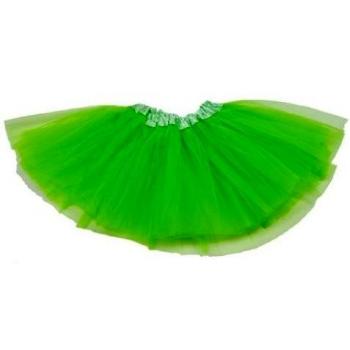 Falda de tul Lily para niñas - Tutú Enagua Falda de Ballet - Verde - Talla única