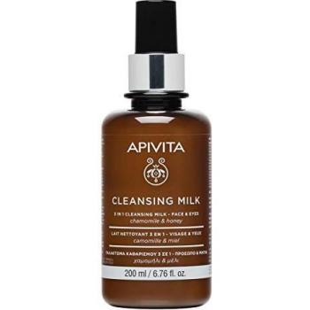Apivita 3 In 1 Cleansing Milk Face & Eyes 200ml