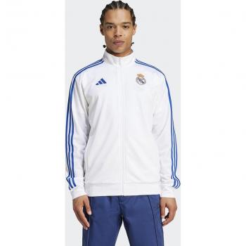 Chaqueta de hombre Real Madrid CF DNA Tt adidas y Sudadera Hombre Blanco talla XL