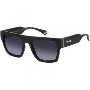 Gafas de sol Polaroid PLD 6224/S/X, cuadradas, color negro, medida M, graduables o no graduables