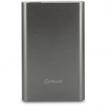 Muvit MUCHP0110 - Batería Externa de 10000 mAh con Cable USB