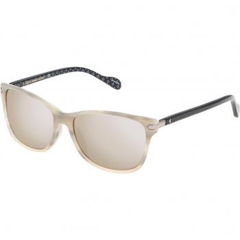 Gafas de Sol Lozza S0353805, Marrón, 57 mm, Unisex Adulto