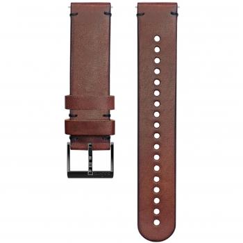 Correa de Piel URBAN 2 Marrón, Correa de cuero Suunto Urban 2 de 20mm Color Marrón Negro Talla M