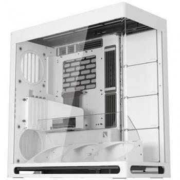 Caja Midi-Tower HAVN HS 420 VGPU - E-ATX, Cristal Templado, Cable Riser PCIe 5.0 - Blanca