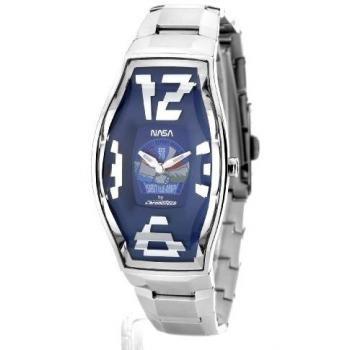Reloj Análogico-Digital Hombre Chronotech CT6281L-13M de Cuarzo con Correa en Acero Inoxidable (Ø 28 mm)