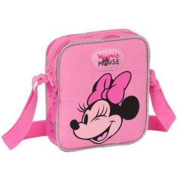 BOLSITO BANDOLERA MINNIE MOUSE LOVING 16x18x4cm