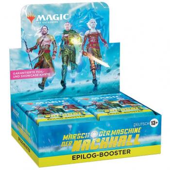 Magic the Gathering Marcha de las Máquinas: Las Secuelas - Caja de Sobres del Epílogo (24) Alemán