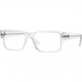 Versace VE3342 148 Armazones para Hombre Cristal Lentes Recetados Transparentes Gafas Recetadas