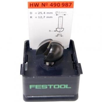 Fresa de media caña HW S8 R12,7 - Festool