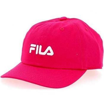 Gorra Fila 6 Panel Cap Strap Back Linear Logo Honey Suckle