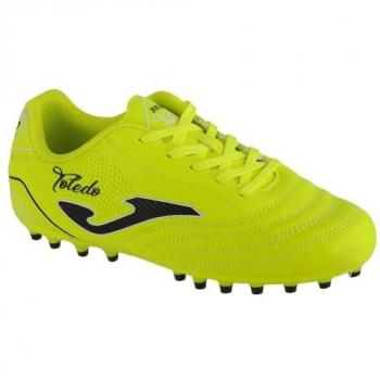Zapatillas Joma Toledo JR 2409 Amarillo Flúor Turf TOJS2409AG, Botas de Fútbol, Tamaño 38 EU