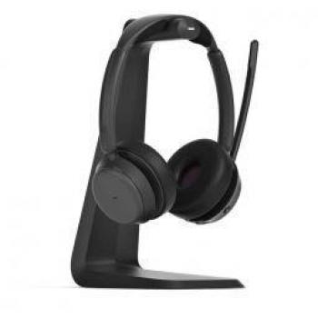 Auriculares inalámbricos EPOS Impact 1061 ANC con soporte de carga