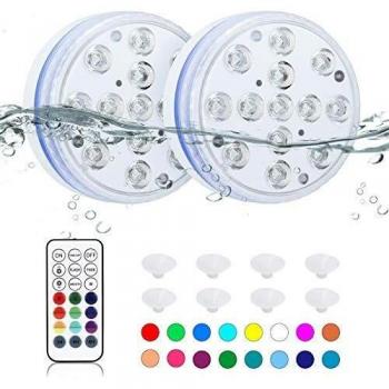 Luces Led Sumergibles De Orelpo, Luces Led De Piscina Impermeables Con Control Remoto