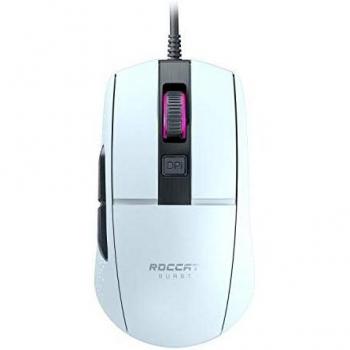 ROCCAT Burst Core Ratón Gaming Óptico para Mano Derecha USB Tipo A 8500 DPI Color Blanco